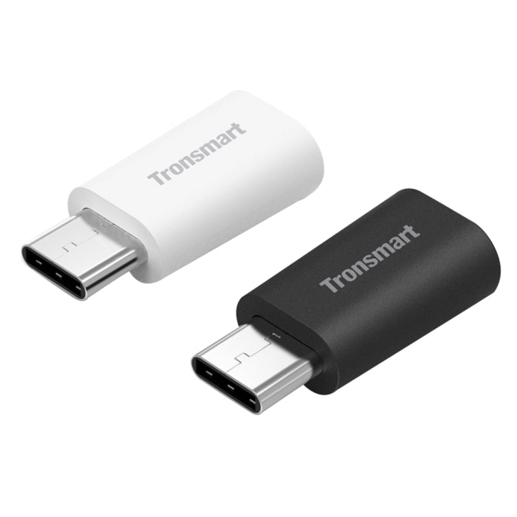 2 PCS Tronsmart USB-C / Type-C Male to Micro-B Female Adapter with OTG Function for Google 6P / 5X & LG G5 / Xiaomi Mi 5 / OnePlus Two and Other Type-C Supported Devices, (Black + White))