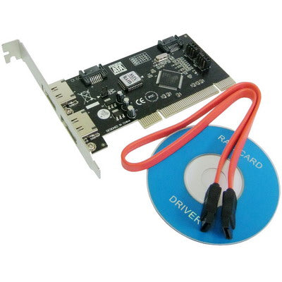 SATA & ESATA PCI Controller Card(Black)