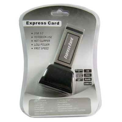 Express Card 25 Pin Female Parallel Ports Printer for PC Laptop