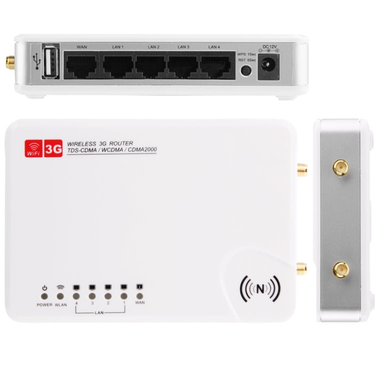 300Mbps 3G Wireless Router WIFI 802.11b/g/n 1 Wan 4 LAN AP Router, Supported 3G USB Modem, Sign Random Delivery