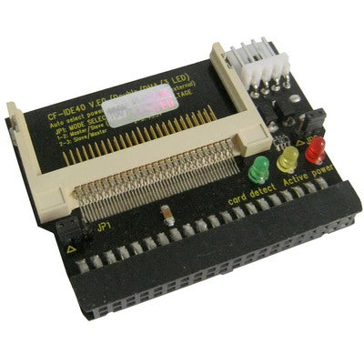 High quality CF to 3.5 inch IDE Female Adapter (LED indicators for card detection, active & power)(Black)