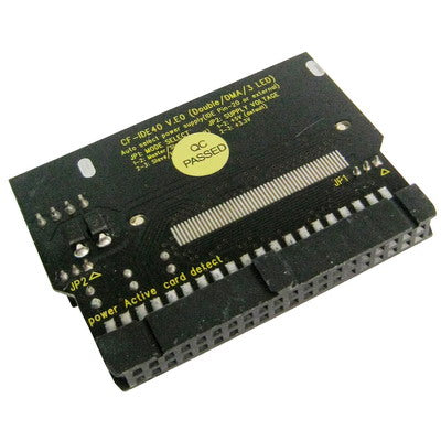 High quality CF to 3.5 inch IDE Female Adapter (LED indicators for card detection, active & power)(Black)