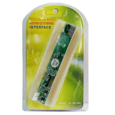 Slim 50 Pin to SATA Serial ATA Adapter CD ROM DVD(Green)