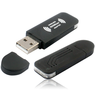 150Mbps 802.11 N Wireless USB Adapter(Black)
