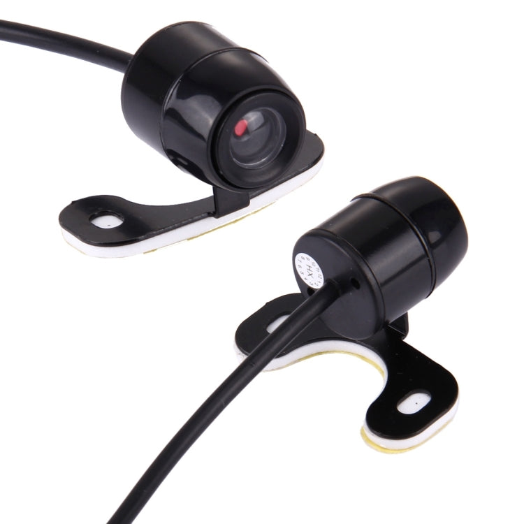 4.3 inch HD TFT Monitor Dual Channels Cameras Car DVR Video Recorder Reversing Rearview Mirror(Black)