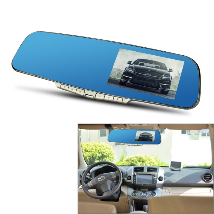 GEBITE G906 Full HD 1080P 4.3 inch Screen Display Bluetooth Vehicle DVR, 160 Degree Wide Angle Viewing, Support Handsfree / Loop Recording / Motion Detection / Lock Screen Function