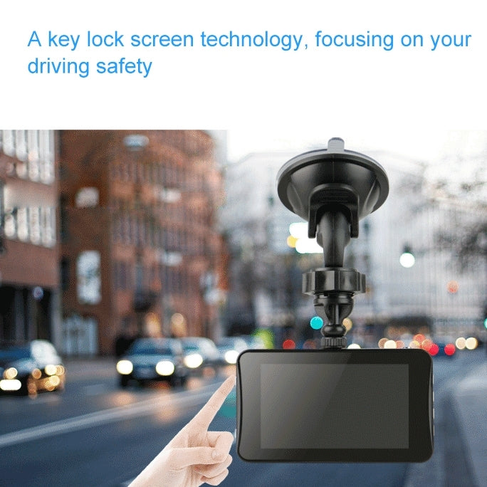 GEBITE G690 Full HD 1080P 3.0 inch Screen Display Vehicle DVR, 170 Degree Wide Angle Viewing Support Loop Recording / Motion Detection / HDMI Output / Lock Screen Function / Parking Guard / Night Vision / G-Sensor