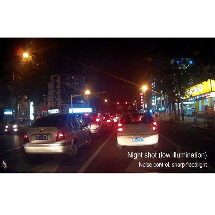 GEBITE G870S Full HD 1080P 4.3 inch Screen Display Vehicle DVR, Support Loop Recording / Motion Detection / Front & Back Camera / HDMI Output / Lock Screen Function / G-Sensor