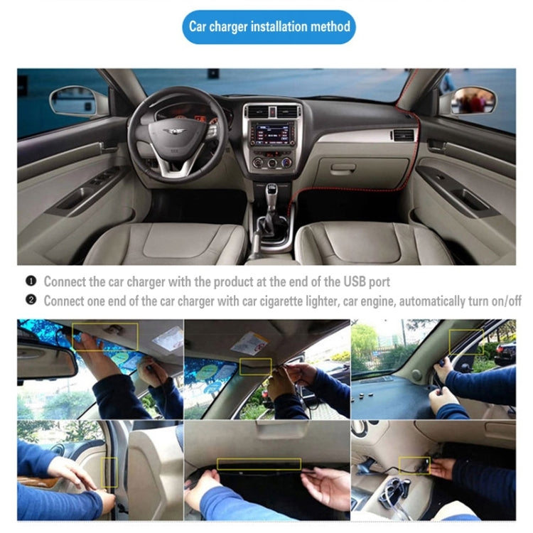 GEBITE G870S Full HD 1080P 4.3 inch Screen Display Vehicle DVR, Support Loop Recording / Motion Detection / Front & Back Camera / HDMI Output / Lock Screen Function / G-Sensor