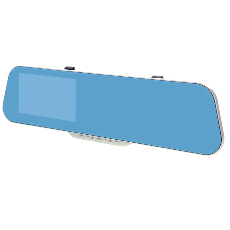 G895 HD 1080P 4.3 inch Screen Display Rearview Mirror Vehicle DVR, Generalplus 1248 Programs, 120 Degree A+ Wide Angle Viewing, Support Loop Recording / Motion Detection Function