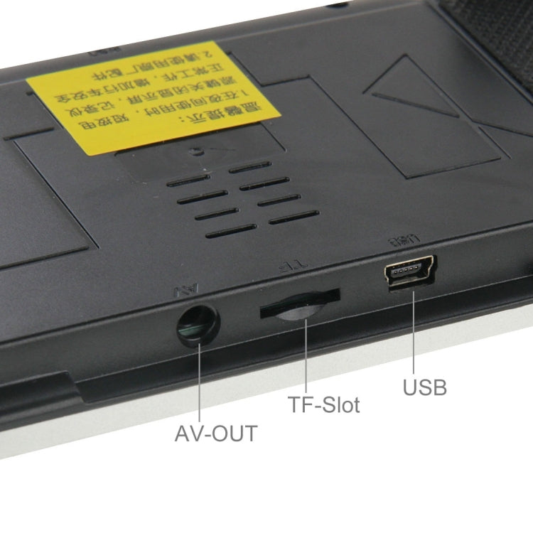 G895 HD 1080P 4.3 inch Screen Display Rearview Mirror Vehicle DVR, Generalplus 1248 Programs, 120 Degree A+ Wide Angle Viewing, Support Loop Recording / Motion Detection Function