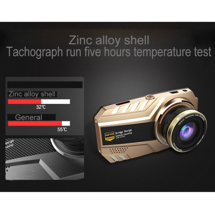 GEBITE G695 Full HD 1080P 2.4 inch Screen Display Vehicle DVR, 170 Degree Wide Angle Viewing, Support Loop Recording / Motion Detection / Parking Guard / G-Sensor / Lock Screen Function