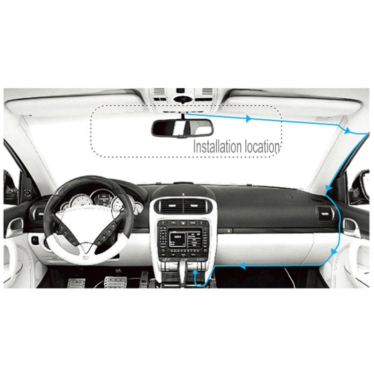 GEBITE G695 Full HD 1080P 2.4 inch Screen Display Vehicle DVR, 170 Degree Wide Angle Viewing, Support Loop Recording / Motion Detection / Parking Guard / G-Sensor / Lock Screen Function