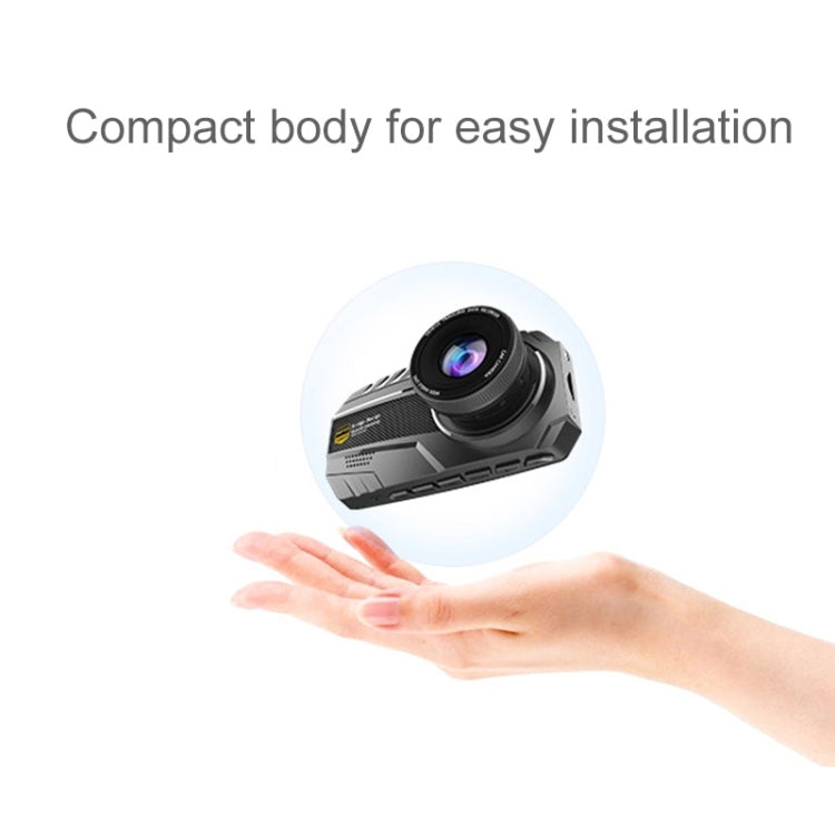 GEBITE G695 Full HD 1080P 2.4 inch Screen Display Vehicle DVR, 170 Degree Wide Angle Viewing, Support Loop Recording / Motion Detection / Parking Guard / G-Sensor / Lock Screen Function