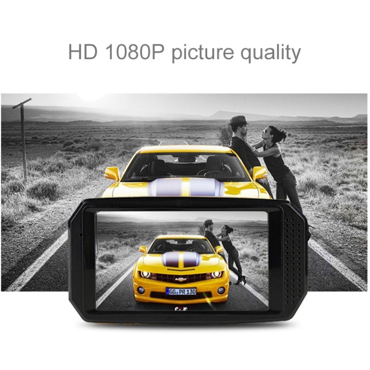 GEBITE G695 Full HD 1080P 2.4 inch Screen Display Vehicle DVR, 170 Degree Wide Angle Viewing, Support Loop Recording / Motion Detection / Parking Guard / G-Sensor / Lock Screen Function