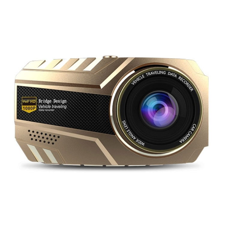 GEBITE G695 Full HD 1080P 2.4 inch Screen Display Vehicle DVR, 170 Degree Wide Angle Viewing, Support Loop Recording / Motion Detection / Parking Guard / G-Sensor / Lock Screen Function