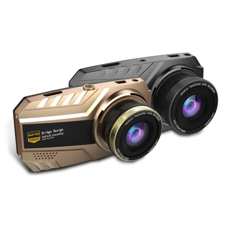 GEBITE G695 Full HD 1080P 2.4 inch Screen Display Vehicle DVR, 170 Degree Wide Angle Viewing, Support Loop Recording / Motion Detection / Parking Guard / G-Sensor / Lock Screen Function