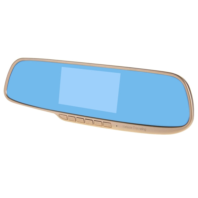 G831 HD 1080P 4.3 inch Screen Display Rearview Mirror Vehicle DVR, Novatek 96223 Programs, 120 Degree A+ Wide Angle Viewing, Support Loop Recording / Motion Detection Function