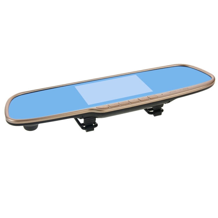 G831 HD 1080P 4.3 inch Screen Display Rearview Mirror Vehicle DVR, Novatek 96223 Programs, 120 Degree A+ Wide Angle Viewing, Support Loop Recording / Motion Detection Function