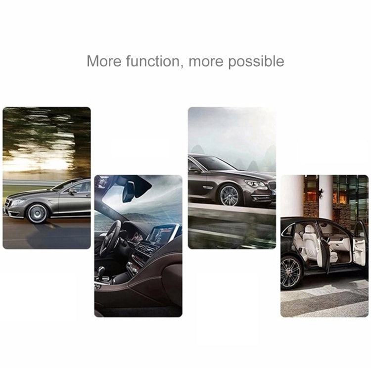 G209 HD 1080P 4.3 inch Screen Display Rearview Mirror Vehicle DVR, Allwinner F23 Programs, 2 Cameras 120 Degree A+ Wide Angle Viewing, Support Loop Recording / Motion Detection Function