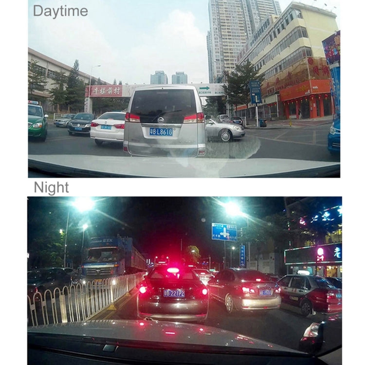 G209 HD 1080P 4.3 inch Screen Display Rearview Mirror Vehicle DVR, Allwinner F23 Programs, 2 Cameras 120 Degree A+ Wide Angle Viewing, Support Loop Recording / Motion Detection Function