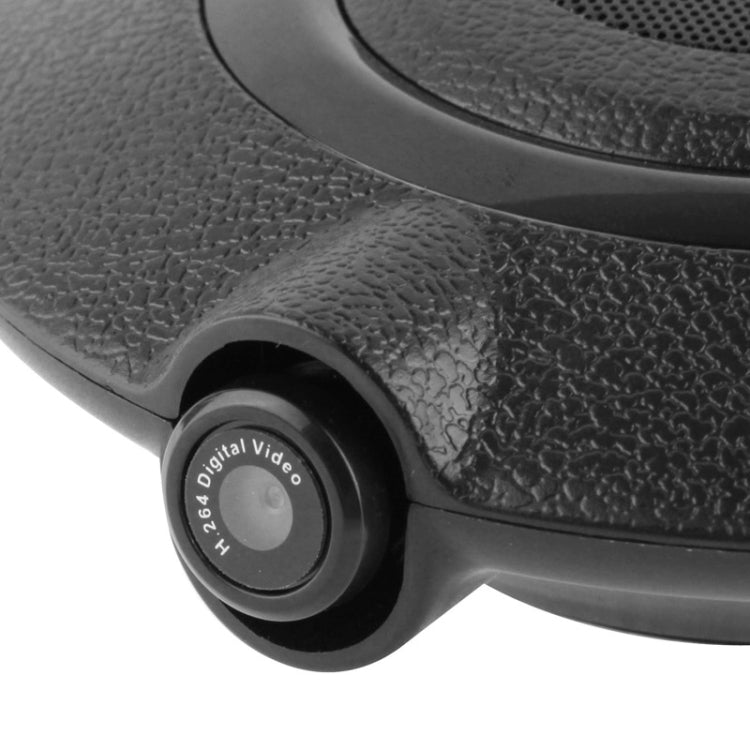 UFO-828 0.3 Mega Pixels H.264 Driving Recorder / Bluetooth Speaker with Bluetooth Hands-free, Support TF Card up to 64GB (Viewing Angle: 90 Degrees)(Black)