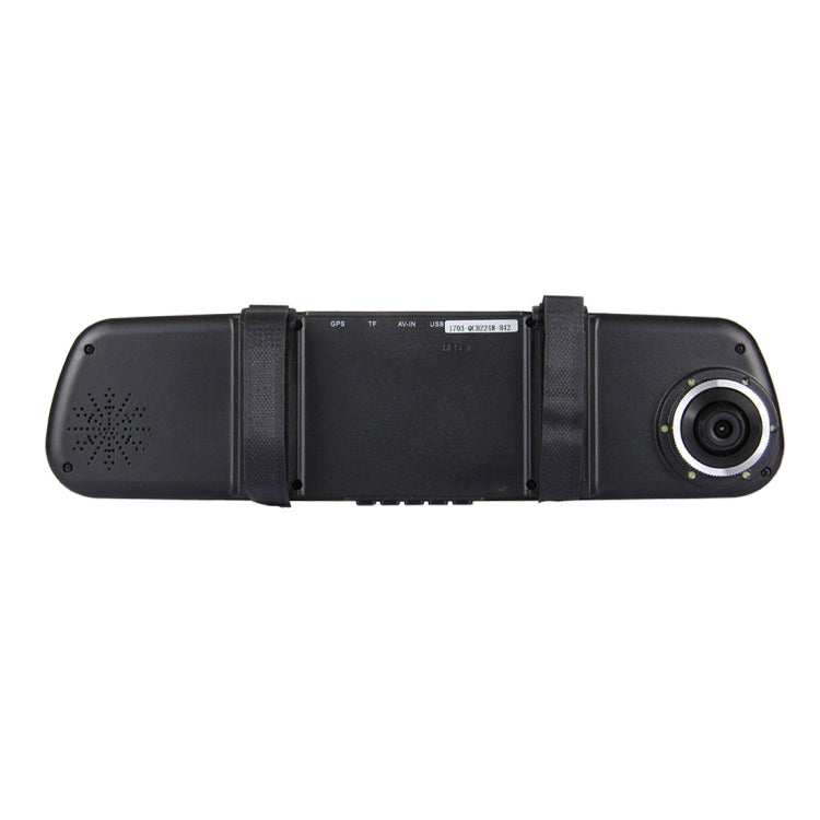 1080P HD Bluetooth Rearview Mirror Vehicle Traveling Data Video Recorder with 4.3 inch TFT LCD Screen, Support TF Card / Motion Detection / G-sensor / FM Function