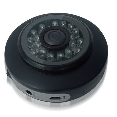 2.0 inch TFT Screen Mini DV High Definition Video Record, 24 infrared light, digital zoom, wide-angle lens, Visual Angel: 140 degree, Support Loop recording(Black)