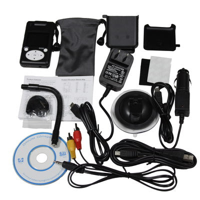 1.5 inch Mini Car DV, 90 degree Lens Rotation, Motion detection function, 3 million pixel 600*480, AV-OUT(Black)
