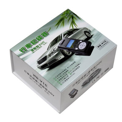 1.5 inch Mini Car DV, 90 degree Lens Rotation, Motion detection function, 3 million pixel 600*480, AV-OUT(Black)