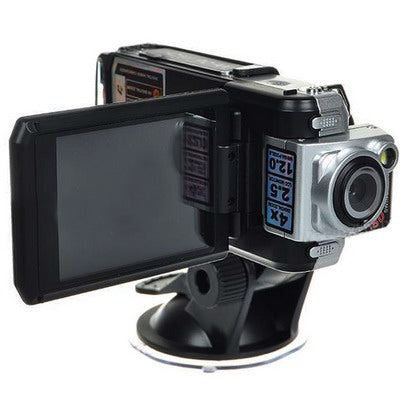 5.0MP CMOS 720P HD Vehicle Car Camera DVR Road Video Recorder (2.5 inch LTPS/4X Digital Zoom/HDMI/TV-Out/SD)(Sliver)