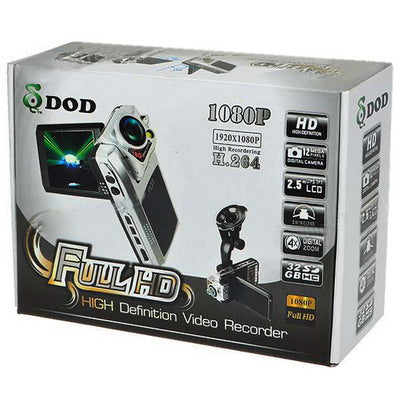 5.0MP CMOS 720P HD Vehicle Car Camera DVR Road Video Recorder (2.5 inch LTPS/4X Digital Zoom/HDMI/TV-Out/SD)(Sliver)