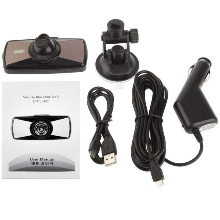 FULL HD 1080P Mini Vehicle DVR / Black Box, 2.7 inch LTPS Screen with touch-sensitive Keys, Support G-Sensor / Motion Detect / TF Card , 140 Degree Ultra Wide Angle Lens(Black)