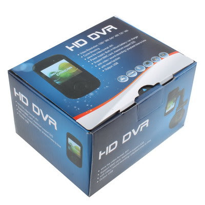 1.5 inch Screen Car Vehicle DVR, AVI Video format, Support TF Card, Loop Recording & Motion Detection function(Black)