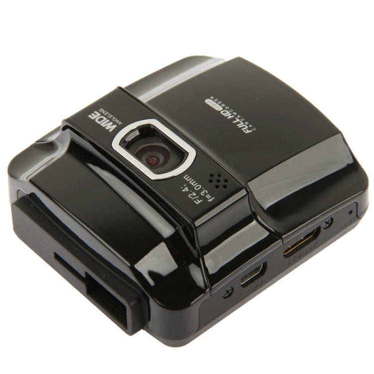 2.4 inch FULL HD 1080P Vehicle DVR, 148 degree viewing angle, Support TF Card, Loop Recording & Motion Detection function (AT650)(Black)