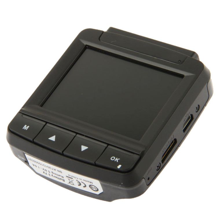 2.4 inch FULL HD 1080P Vehicle DVR, 148 degree viewing angle, Support TF Card, Loop Recording & Motion Detection function (AT650)(Black)