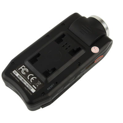 HD 720P 2.0 inch Screen Vehicle DVR, Support 8X Digital Zoom / Night Vision / TF Card / AVI Video Format / 140-degree Ultra Wide View Angle / 270-degree Flip-screen / HDMI Output / Loop Recording(Black)