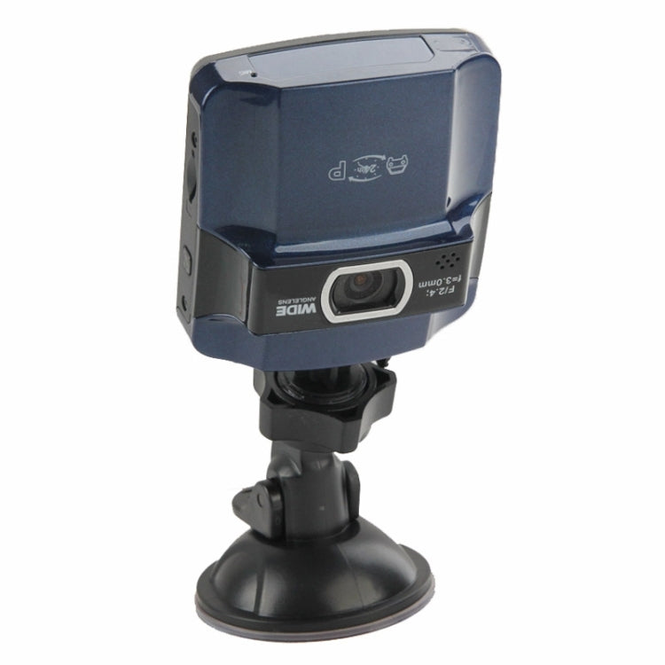 2.4 inch FULL HD 1080P Vehicle DVR, 148 Degree Viewing Angle, Support TF Card, Loop Recording & Motion Detection(Blue)