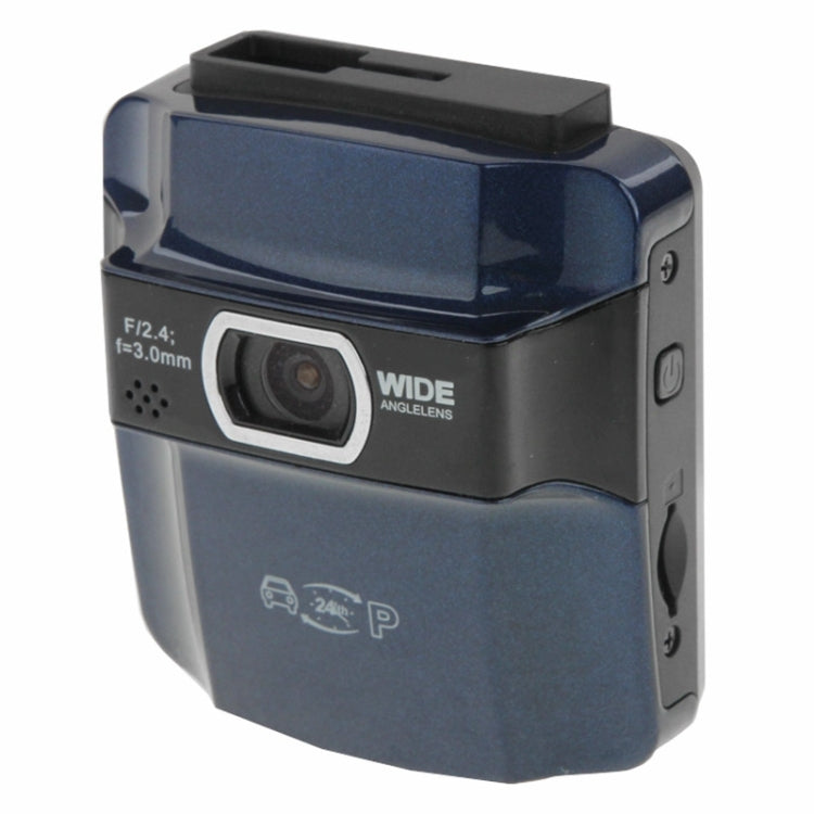 2.4 inch FULL HD 1080P Vehicle DVR, 148 Degree Viewing Angle, Support TF Card, Loop Recording & Motion Detection(Blue)