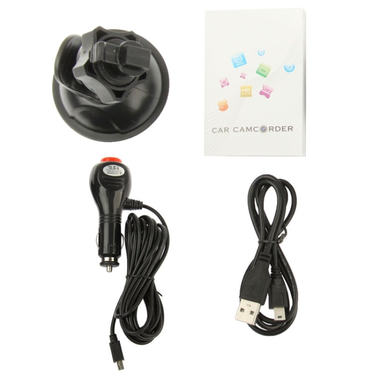 2.4 inch FULL HD 1080P Vehicle DVR, 148 Degree Viewing Angle, Support TF Card, Loop Recording & Motion Detection(Blue)