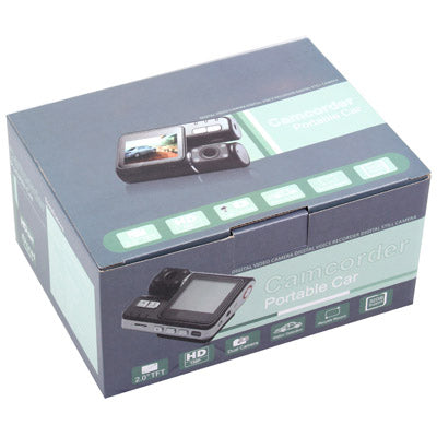 X6 Black, 2.0 inch High Resolution LTPS LCD Screen Dual 3 Mega Pixels CMOS 720P Vehicle DVR, Support H.264 MOV / Night Vision / Loop Recording / Motion Detection / HDMI / AV Out and 32GB TF Card