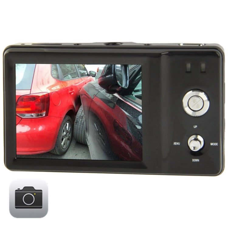HD Portable DVR with 2.5 inch TFT LCD Screen, 120 Degree Ultra Wide-angle Lens, Support TF Card Up to 32GB (HD298)(Black)