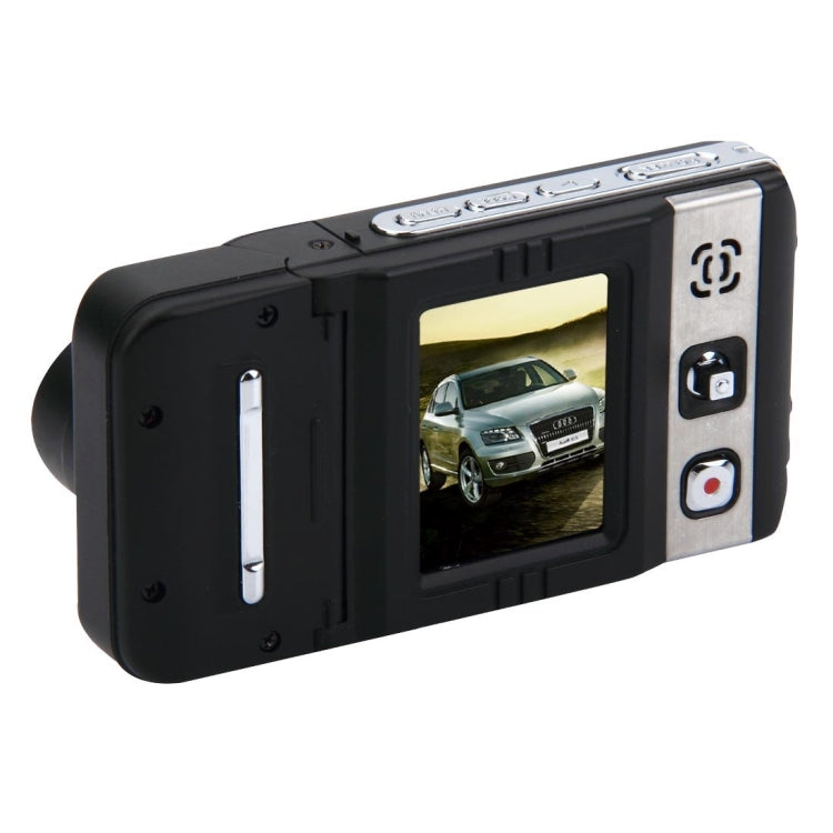 Mini F500 1.5 inch LCD Car DVR with Infrared Night Vision Lights, Support Night Vision / Motion Detection / HDMI / TF Card / AV OUT, 187 Degree Ultra Wide Angle Lens(Black)