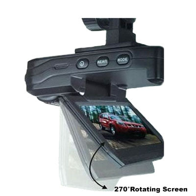 P5000 Black, High Resolution 2.0 inch TFT LCD 1280x960 270 degree Rotation Car Black Box with 2 IR LED Light , Night Vision / Anti-shake/ Motion Detection / Loop recording / Micro SD/TF Card / TV Out Function(Black)