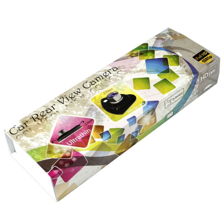 Ultrathin 4.3 inch TFT Screen 1080P Full HD Car Camera Vehicle DVR with Ultra Wide-angle Lens, Support Record / Photograph / Motion Detection / Reverse Rear View Function and TF Card, TKD918(Black)