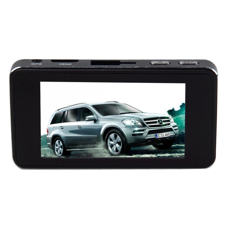 G3000 HD 720P 2.7 inch Screen Vehicle DVR, Support Loop Recording / Motion Detection / G-Sensor / HDMI / TF, 160 Degree Wide Angle Lens(Black)