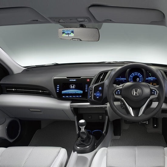 Full HD Rearview Mirror 2.7 inch TFT LCD Screen Bluetooth Car DVR with Mic, Support Motion Detection / Night Vision