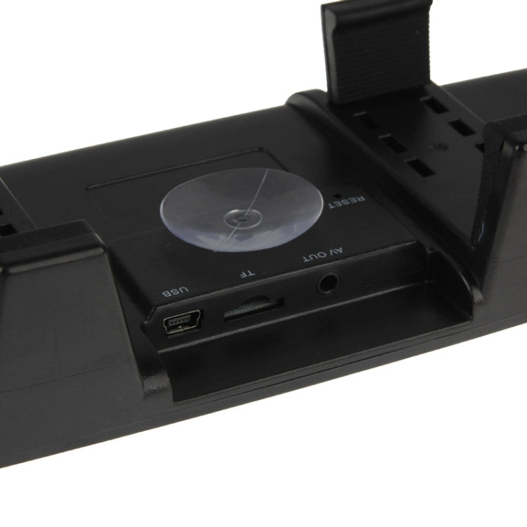 Full HD Rearview Mirror 2.7 inch TFT LCD Screen Bluetooth Car DVR with Mic, Support Motion Detection / Night Vision