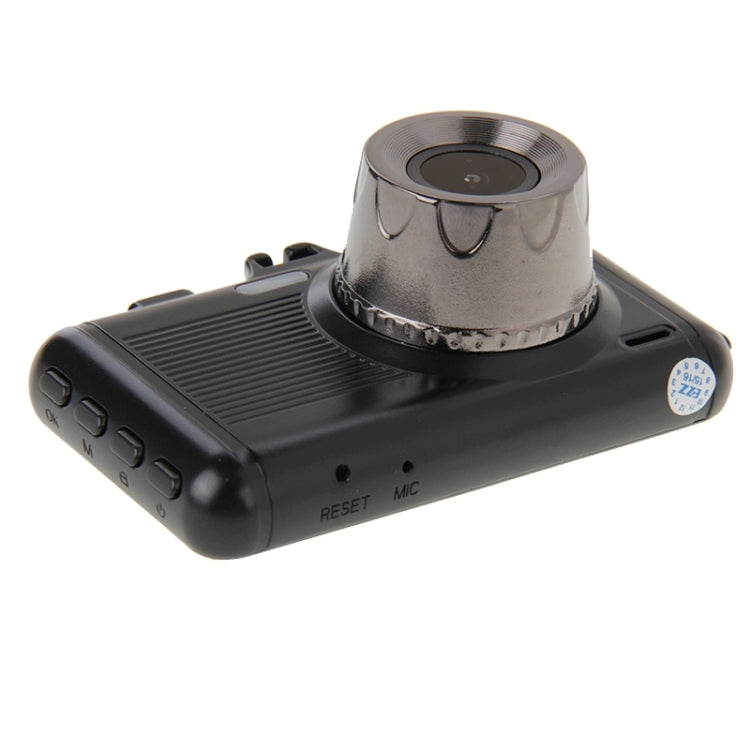 Full HD 1080P 3.0 inch Screen Display Car DVR Recorder, 170 Degree A+ Wide Viewing Angle Lens, Support Loop Recording / Motion Detection / G-Sensor Function