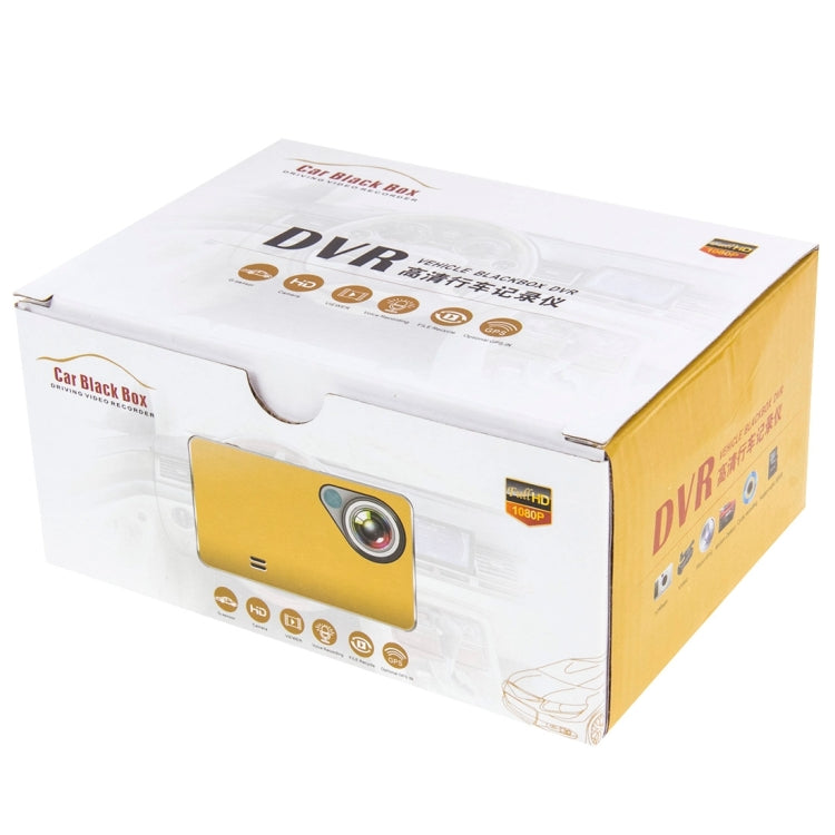 G2000 FHD 1080P 2.4 inch Screen Display Car DVR Recorder, Generalplus G6624 Programs, Support Loop Recording / Motion Detection / Night Vision Function